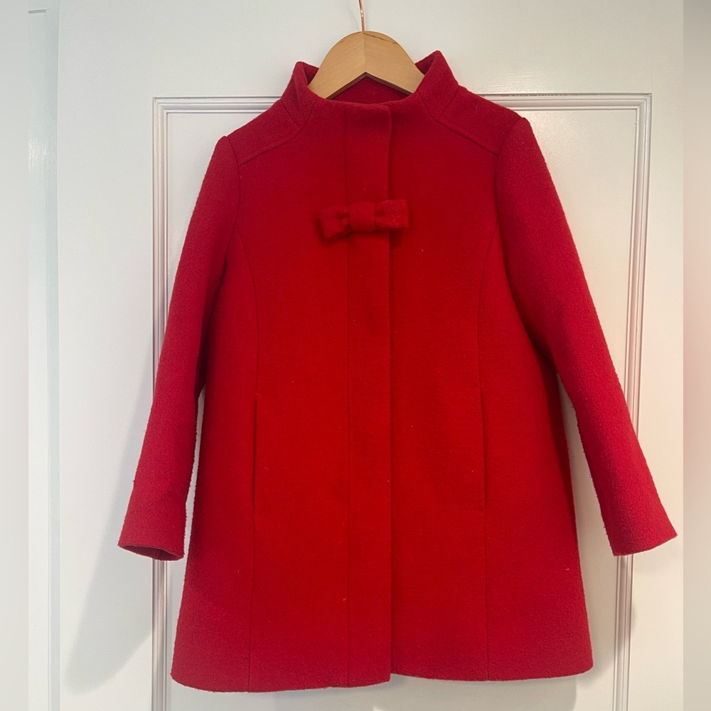 6-7y Girls Wool Dress Coat. Crewcuts.